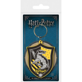 Harry Potter Rubber klúčenka Hufflepuff 6 cm